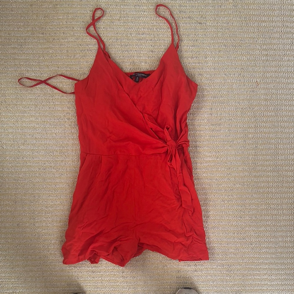Red Romper - Picture 2 of 5